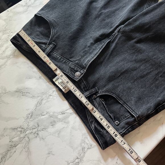 Abercrombie & Fitch The 90s Slim Straight Jean Ultra High Rise size 32/14 SHORT - Picture 10 of 13